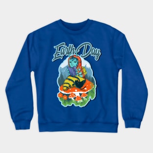 Earth Day Crewneck Sweatshirt